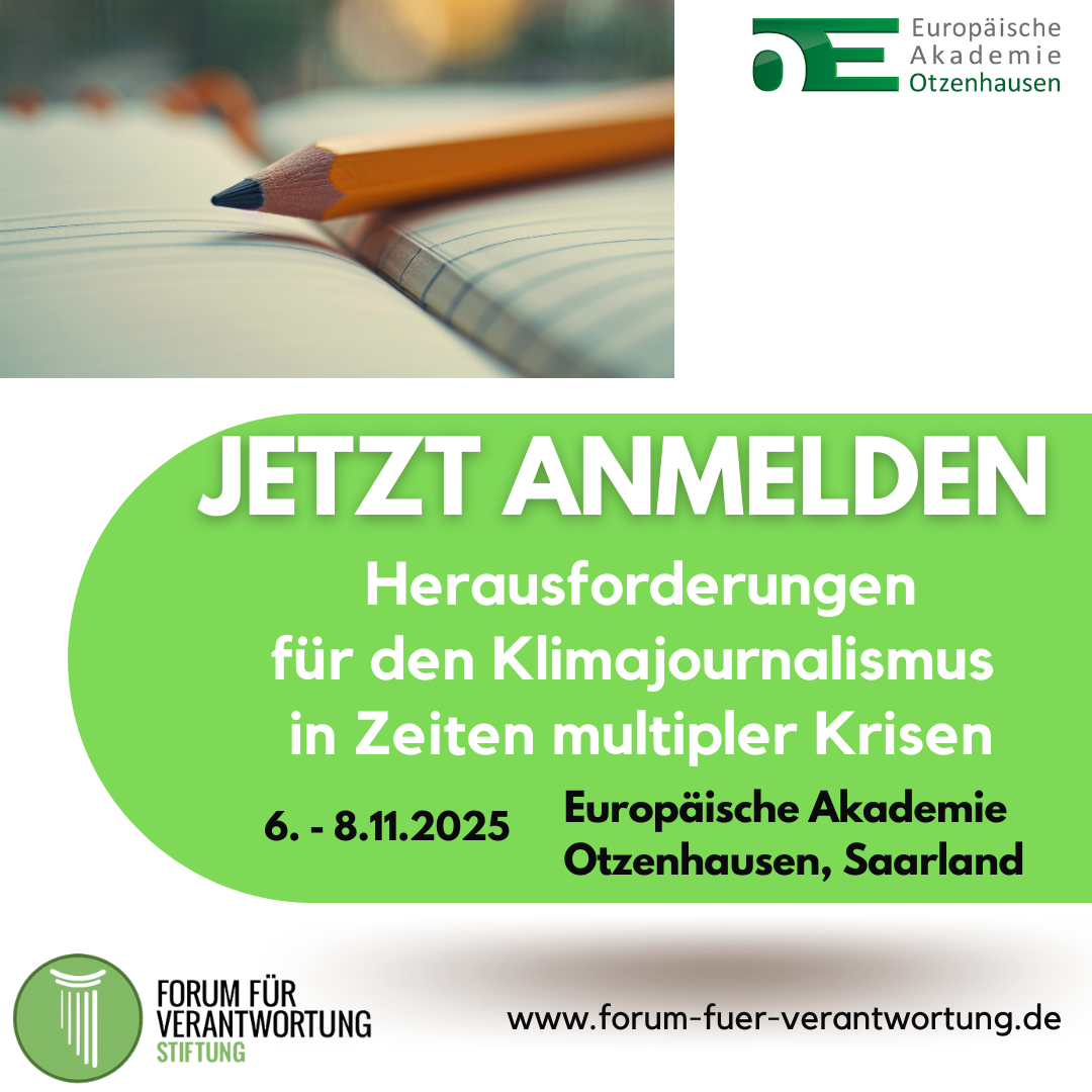 Journalismus-Seminar zu Klimathemen