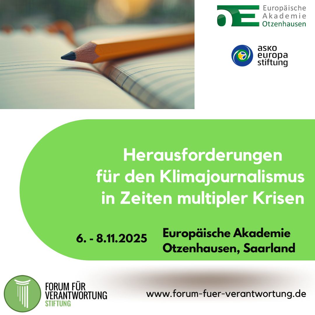 Journalismus-Seminar zu Klimathemen